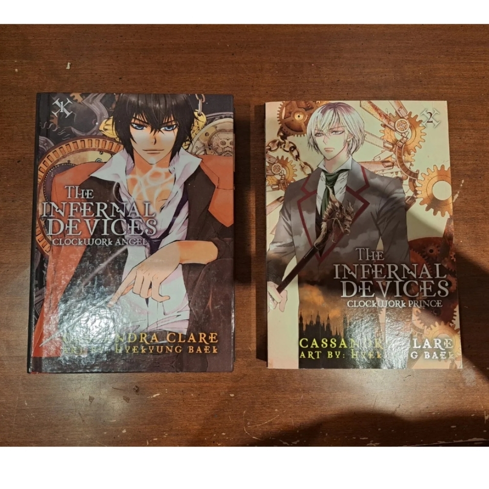 📚 The Infernal Devices Manga (1,2) - Cassandra Clare